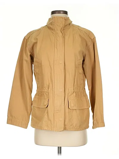 Pre-owned Madewell Raincoat In Brown