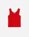 Madewell (re)generative Cotton Ribbed Scoopneck Tank