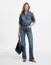 Madewell Relaxed Bootcut Jeans In Concho Wash