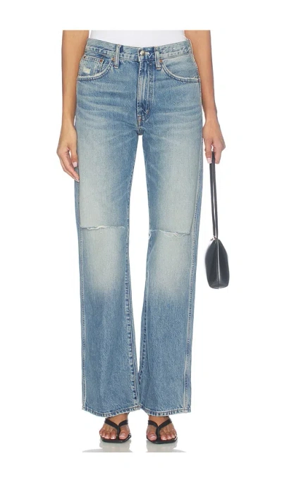 Madewell Relaxed Bootcut Jeans In Blue