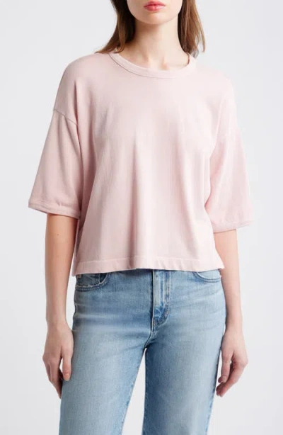 Madewell Relaxed Boxy T-shirt In Pink