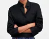 MADEWELL RELAXED BUTTON-UP SHIRT IN BLACK