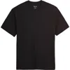 Madewell Garment-dyed Allday Crewneck Tee In Black
