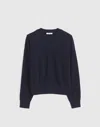 Madewell Relaxed Crewneck Sweater In Blue