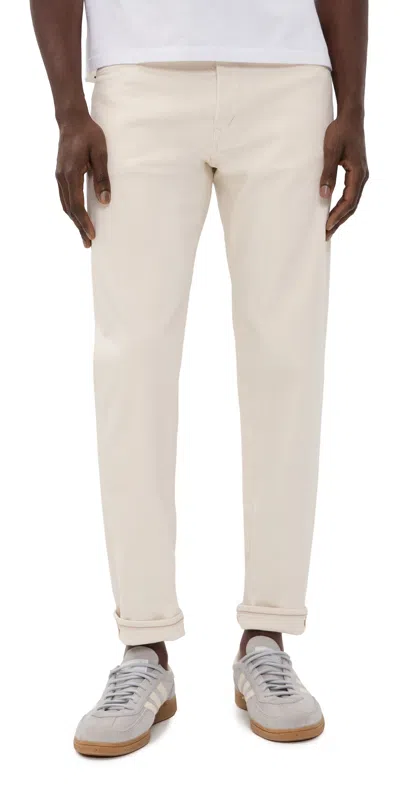 Madewell Relaxed Taper Ecru Comfort Selvedge Jeans Ecru In White