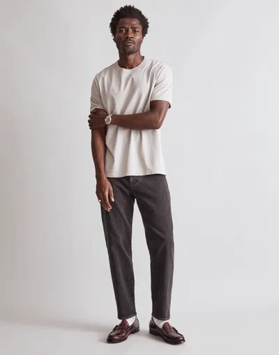 Madewell Relaxed Taper Jeans In Hanlock Wash