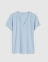 Madewell Relaxed V-neck Tee In Blue