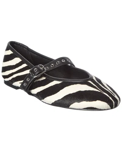 Madewell Remy Haircalf Mary Jane In Black