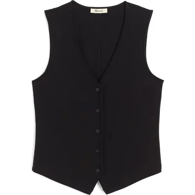 MADEWELL MADEWELL RIB V-NECK VEST