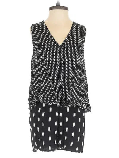 Pre-owned Madewell Romper In Black