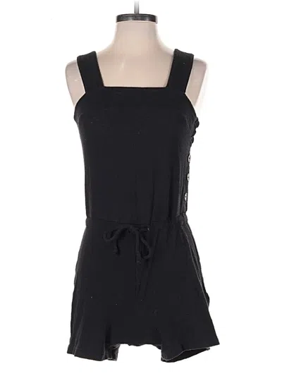 Pre-owned Madewell Romper In Black