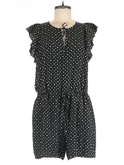 Pre-owned Madewell Romper In Black