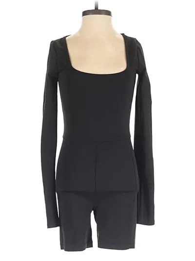 Pre-owned Madewell Romper In Black