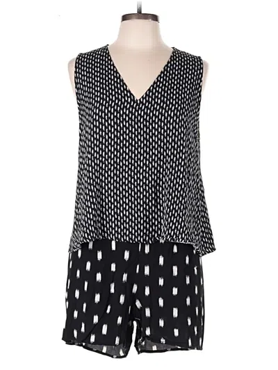 Pre-owned Madewell Romper In Black