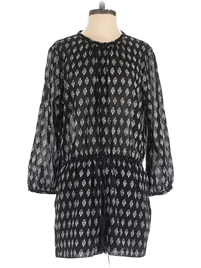 Pre-owned Madewell Romper In Black