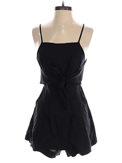Pre-owned Madewell Romper In Black