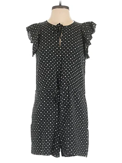 Pre-owned Madewell Romper In Black