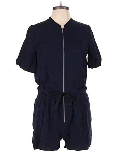 Pre-owned Madewell Romper In Blue