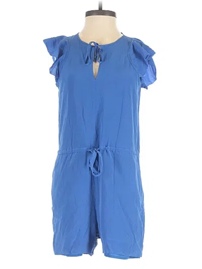 Pre-owned Madewell Romper In Blue