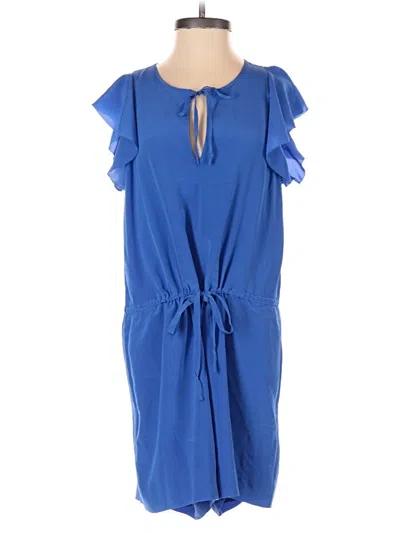Pre-owned Madewell Romper In Blue