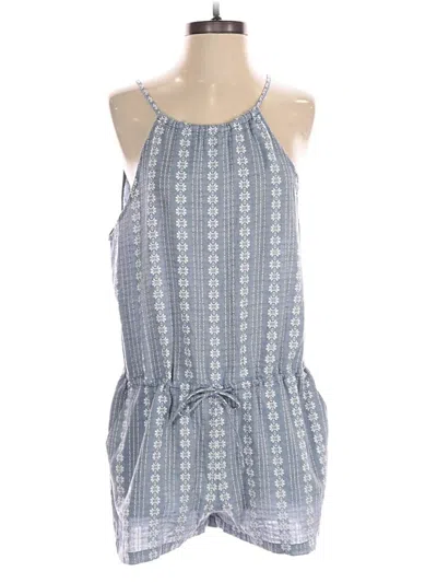 Pre-owned Madewell Romper In Blue