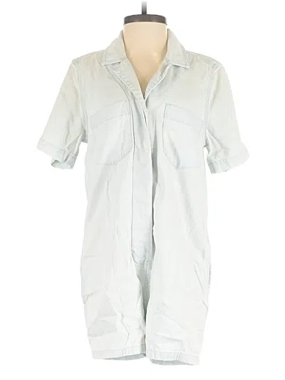 Pre-owned Madewell Romper In Gray