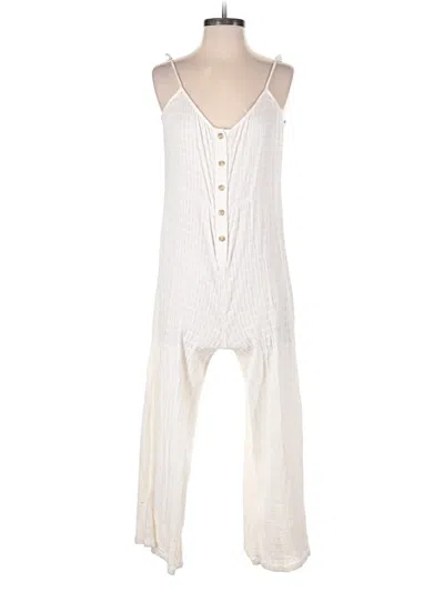 Pre-owned Madewell Romper In Ivory
