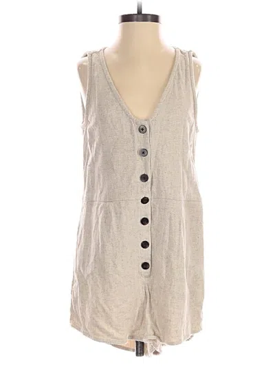 Pre-owned Madewell Romper In Ivory