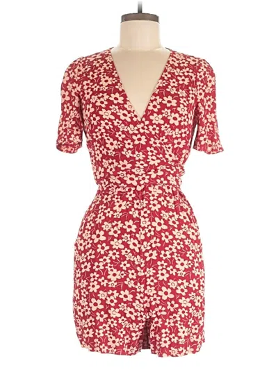 Pre-owned Madewell Romper In Red