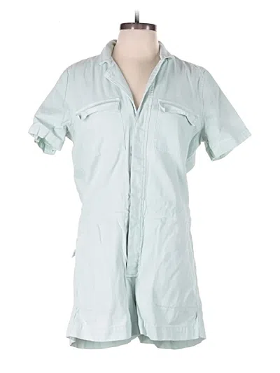 Pre-owned Madewell Romper In Teal