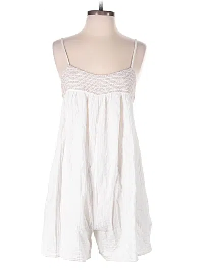 Pre-owned Madewell Romper In White