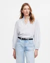 Madewell Ruffled Popover Top