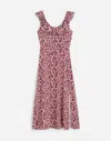 Madewell Ruffled Scoopneck Maxi Dress