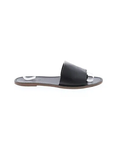 Pre-owned Madewell Sandals In Black
