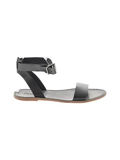 Pre-owned Madewell Sandals In Black