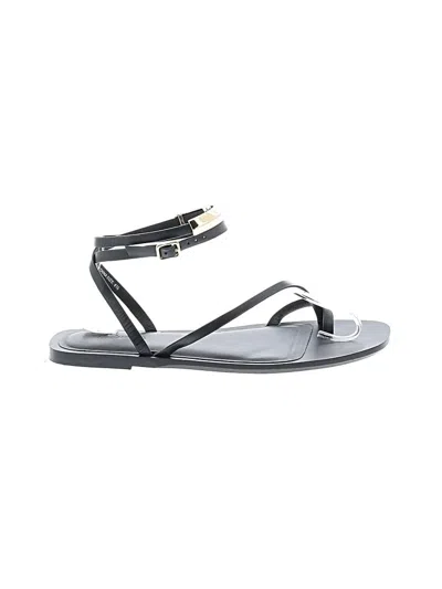 Pre-owned Madewell Sandals In Black