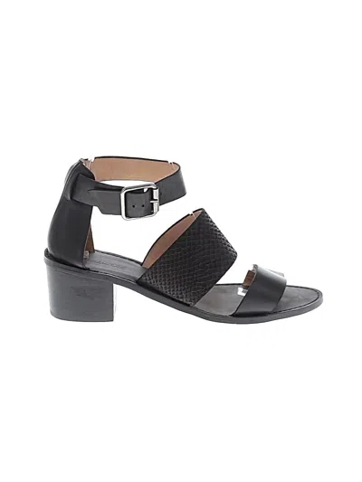 Pre-owned Madewell Sandals In Black