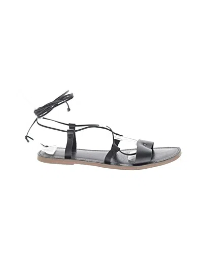 Pre-owned Madewell Sandals In Black