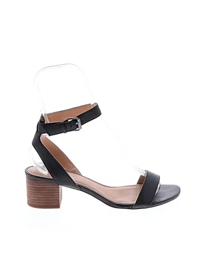 Pre-owned Madewell Sandals In Black