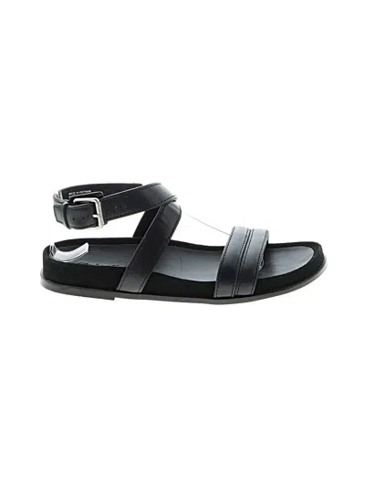 Pre-owned Madewell Sandals In Black