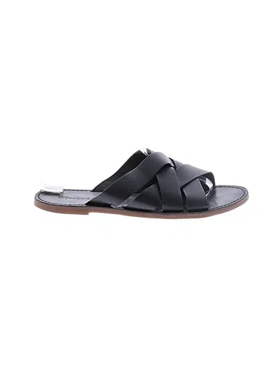 Pre-owned Madewell Sandals In Black