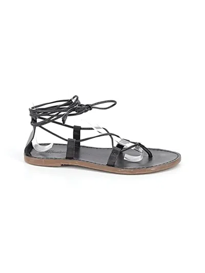 Pre-owned Madewell Sandals In Black