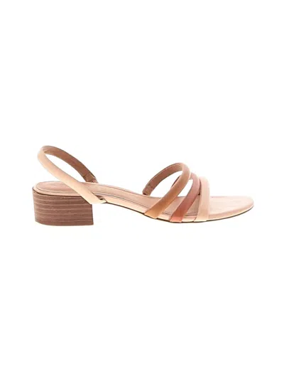 Pre-owned Madewell Sandals In Brown