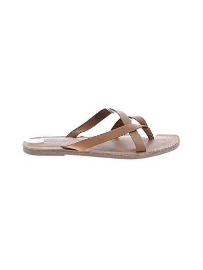 Pre-owned Madewell Sandals In Brown