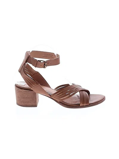 Pre-owned Madewell Sandals In Brown