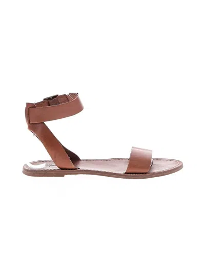 Pre-owned Madewell Sandals In Brown