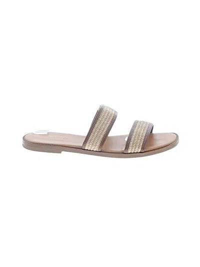 Pre-owned Madewell Sandals In Gold
