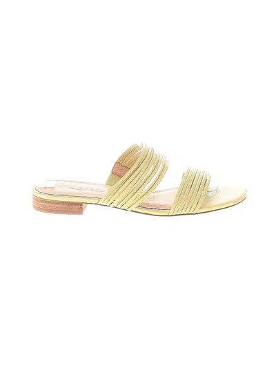 Pre-owned Madewell Sandals In Green