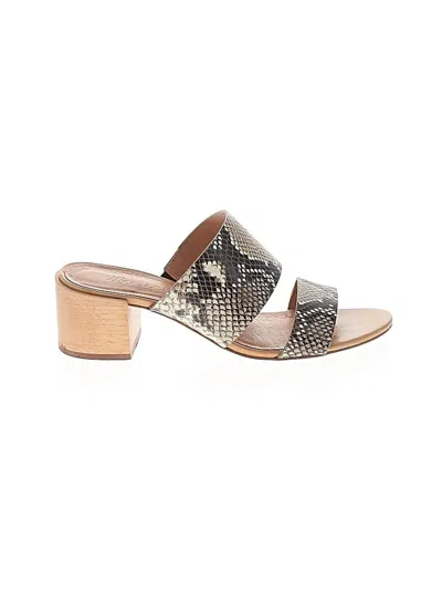 Pre-owned Madewell Sandals In Tan