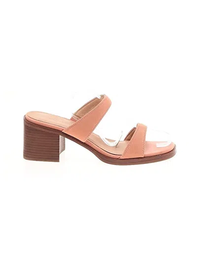 Pre-owned Madewell Sandals In Tan